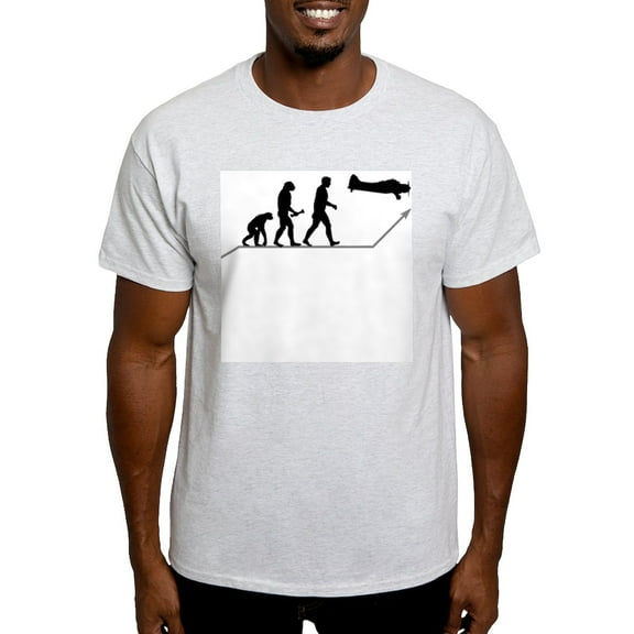 CafePress - Pilot Evolution Mens Shirt - Men's Classic Graphic T-Shirt
