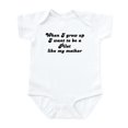 thumbnail image 1 of CafePress - Pilot Like My Mother Infant Bodysuit - Baby Light Bodysuit, Size Newborn - 24 Months, 1 of 4