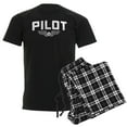 thumbnail image 1 of CafePress - Pilot Men's Dark Pajamas - Men's Dark Loose Fit Cotton Pajama Set, 1 of 7