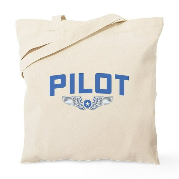 CafePress - Pilot Tote Bag - Unisex Canvas Tote Bag, Beige, 1-Piece