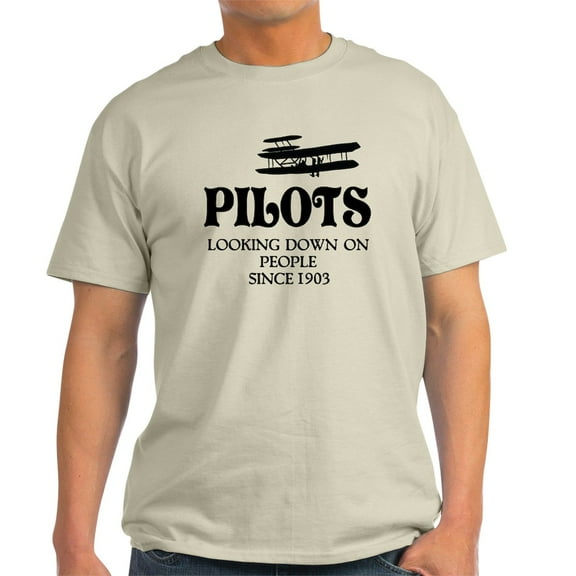 CafePress - Pilots Light T Shirt - Men's Classic Graphic T-Shirt