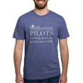 thumbnail image 1 of CafePress - Pilots Looking Down People T Shirt - Mens Tri-blend T-Shirt, 1 of 4