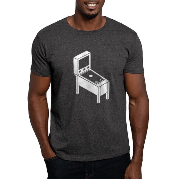 CafePress - Pinball Dark T Shirt - Men's Classic Graphic Cotton T-Shirt