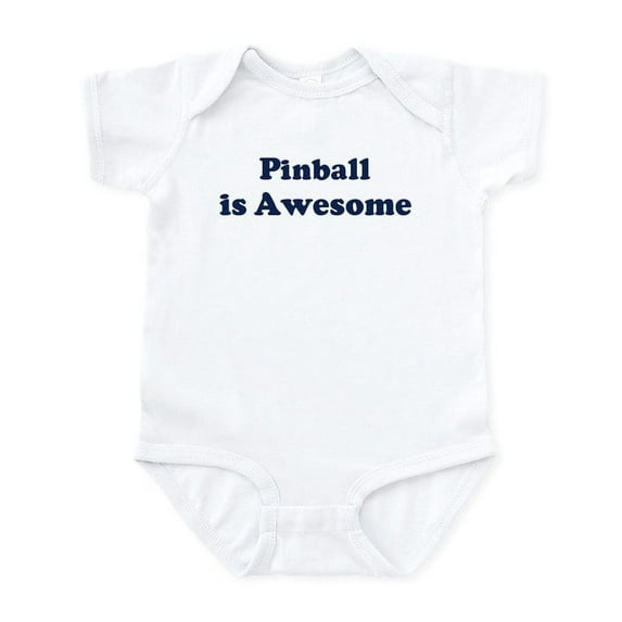 CafePress - Pinball Is Awesome Infant Bodysuit - Baby Light Bodysuit, Size Newborn - 24 Months