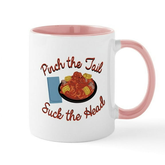 CafePress - Pinch Tail Mugs - 11 oz Ceramic Mug - Novelty Coffee Tea Cup
