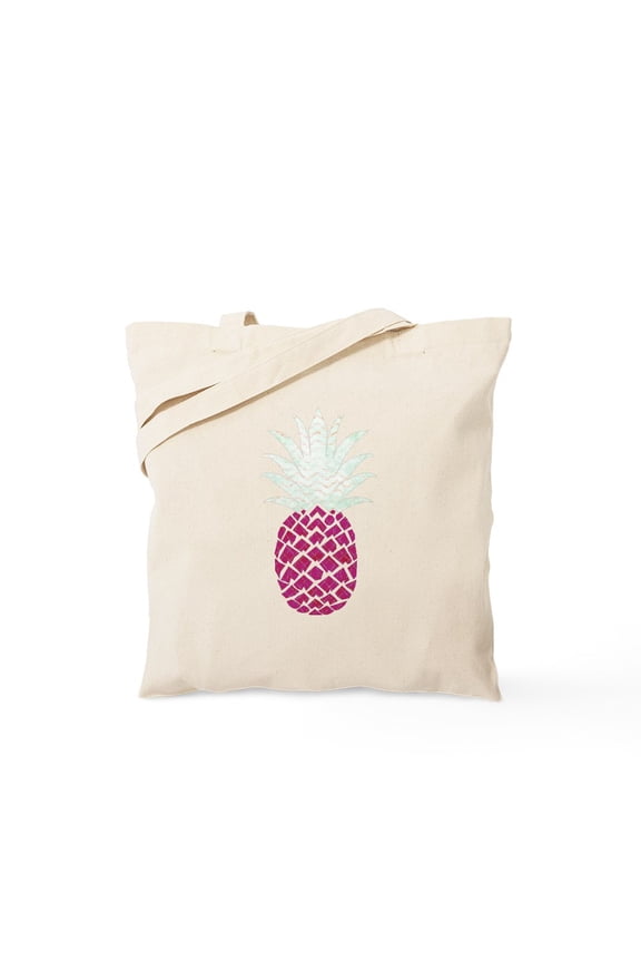 - Pineapple Cute Women Girls Colorful Fashi Tote Bag - Unisex Canvas Tote Bag, Beige, 1-Piece