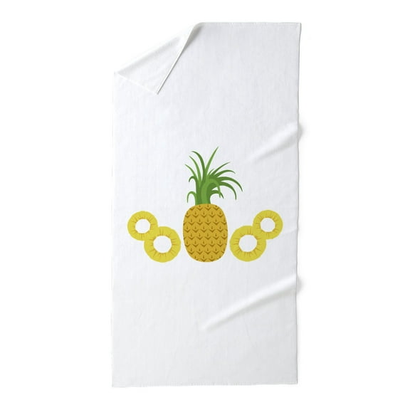 CafePress - Pineapple Fruit - Large Beach Towel, Soft 30"x60" Towel with Unique Design