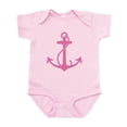 thumbnail image 1 of CafePress - Pink Anchor Infant Bodysuit - Baby Light Bodysuit, Size Newborn - 24 Months, 1 of 4
