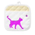 thumbnail image 1 of CafePress - Pink Bengal Butterfly - Pot Holder with Printed Design, 9"x9", 1 of 4
