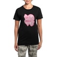 thumbnail image 1 of CafePress - Pink Best Friends Heart Right Women's Dark Pajamas - Women's Short Sleeve Print T-Shirt and Pants Dark Cotton Pajama Set, 1 of 7