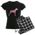 thumbnail image 1 of CafePress - Pink Boxer Dog - Women's Dark Pajamas, 1 of 4