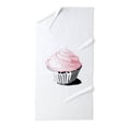 thumbnail image 1 of CafePress - Pink Cupcake - Large Beach Towel, Soft 30"x60" Towel with Unique Design, 1 of 3