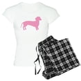 thumbnail image 1 of CafePress - Pink Dachshund Dog Women's Light Pajamas - Women's Short Sleeve Print T-Shirt and Pants Light Cotton Pajama Set, 1 of 7