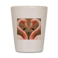 thumbnail image 1 of CafePress - Pink Flamingos - White Shot Glass, Unique and Funny Shot Glass, 1 of 2
