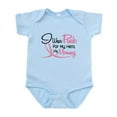 thumbnail image 1 of CafePress - Pink For My Hero 3 MOMMY Infant Bodysuit - Baby Light Bodysuit, Size Newborn - 24 Months, 1 of 4