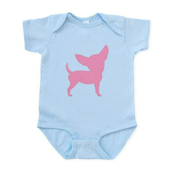CafePress - Pink Funny Cute Chihuahua Infant Bodysuit - Baby Light Bodysuit, Size Newborn - 24 Months