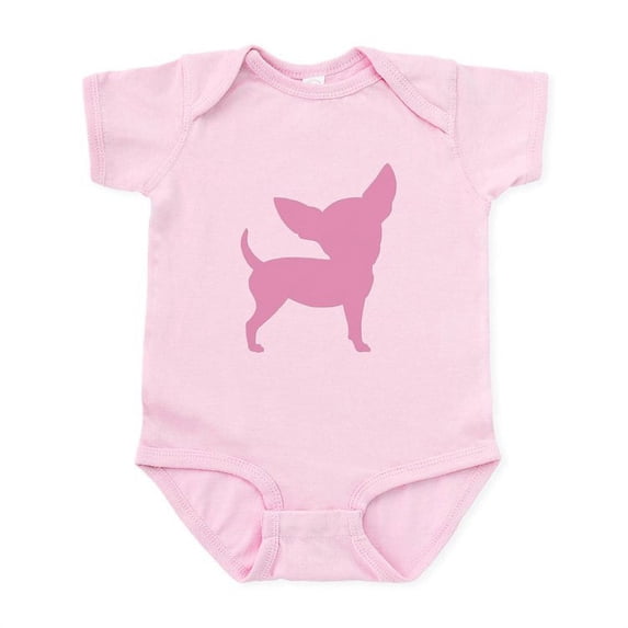 CafePress - Pink Funny Cute Chihuahua Infant Bodysuit - Baby Light Bodysuit, Size Newborn - 24 Months