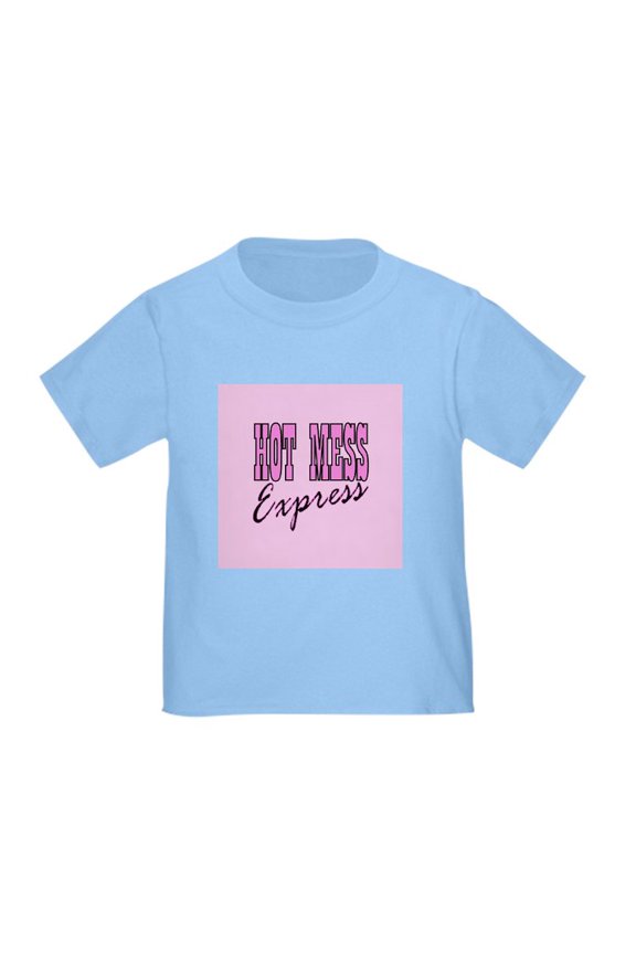 - Pink Hot Mess Express T Shirt - Cute Toddler T-Shirt, 100% Cotton