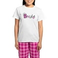 thumbnail image 1 of CafePress - Pink Lady Bride Women's Light Pajamas - Women's Short Sleeve Print T-Shirt and Pants Light Cotton Pajama Set, 1 of 7