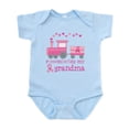 thumbnail image 1 of CafePress - Pink Ribbon Remembering Grandma Infant Bodysuit - Baby Light Bodysuit, Size Newborn - 24 Months, 1 of 4
