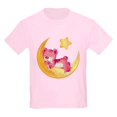 thumbnail image 1 of CafePress - Pink Sleepy Teddy On Moon Kids T Shirt - Light T-Shirt Kids XS-XL, 1 of 4