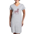 thumbnail image 1 of CafePress - Pink Unicorn - Women's Nightshirt, 1 of 4