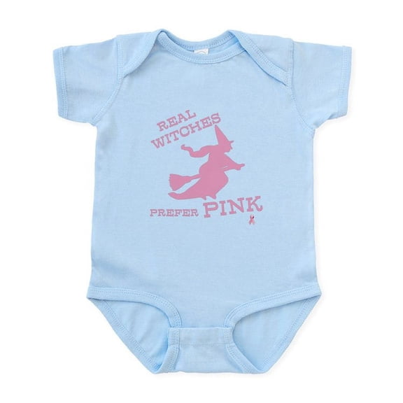 CafePress - Pink Witch Infant Bodysuit - Baby Light Bodysuit, Size Newborn - 24 Months