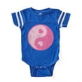 thumbnail image 1 of CafePress - Pink Yin Yang_New - Cute Infant Baby Football Bodysuit, 1 of 3