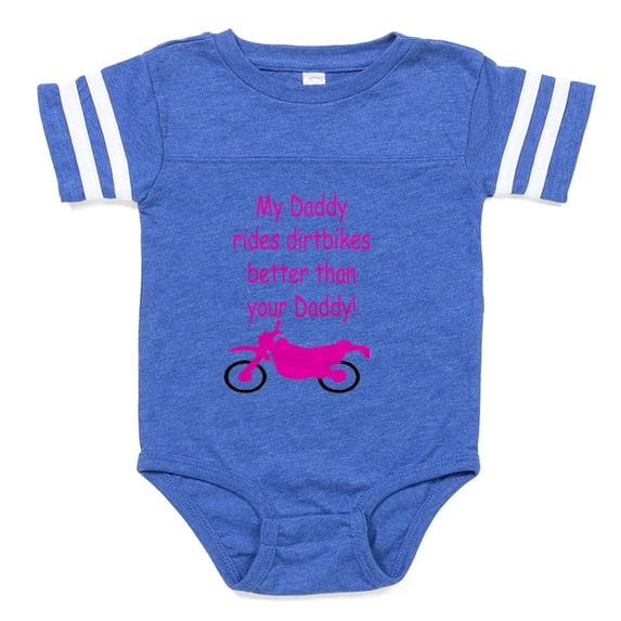 CafePress - Pinkkarrie2 - Cute Infant Baby Football Bodysuit