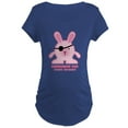 thumbnail image 1 of CafePress - Pirate Bunny Maternity Dark T Shirt - Maternity Dark T-Shirt, 1 of 3