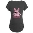 thumbnail image 1 of CafePress - Pirate Bunny Maternity Dark T Shirt - Maternity Dark T-Shirt, 1 of 3