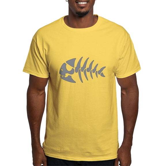 CafePress - Pirate Fish Light T Shirt - Men's Classic Graphic T-Shirt