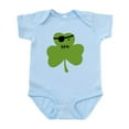 thumbnail image 1 of CafePress - Pirate Shamrock Infant Bodysuit - Baby Light Bodysuit, Size Newborn - 24 Months, 1 of 4