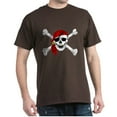 thumbnail image 1 of CafePress - Pirate Skull Dark T Shirt - Men's Classic Graphic Cotton T-Shirt, 1 of 4