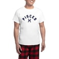 thumbnail image 1 of CafePress - Pisces Men's Light Pajamas - Men's Light Loose Fit Cotton Pajama Set, 1 of 7