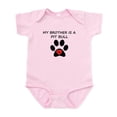 thumbnail image 1 of CafePress - Pit Bull Brother Body Suit - Baby Light Bodysuit, Size Newborn - 24 Months, 1 of 4