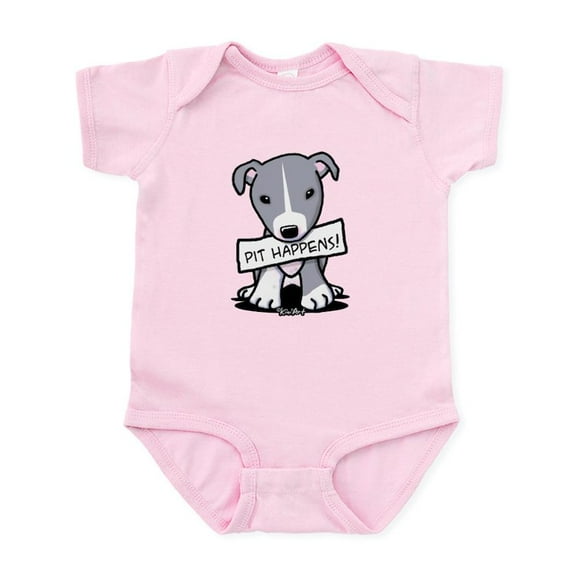 CafePress - Pit Happens Infant Bodysuit - Baby Light Bodysuit, Size Newborn - 24 Months