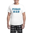 thumbnail image 1 of CafePress - Pitbull Dad Men's Light Pajamas - Men's Light Loose Fit Cotton Pajama Set, 1 of 7
