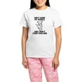 thumbnail image 1 of CafePress - Pitbull Women's Light Pajamas - Women's Short Sleeve Print T-Shirt and Pants Light Cotton Pajama Set, 1 of 7