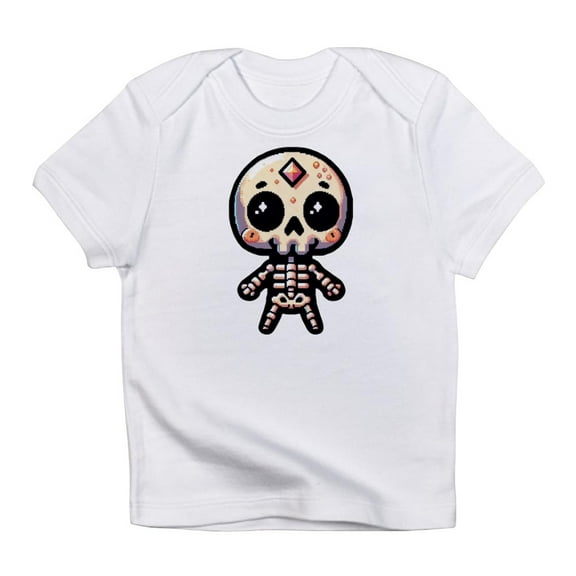 CafePress - Pixel Art Skeleton Infant T Shirt - Infant T-Shirt