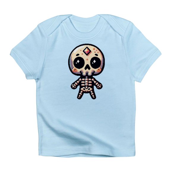CafePress - Pixel Skeleton Infant T Shirt - Infant T-Shirt