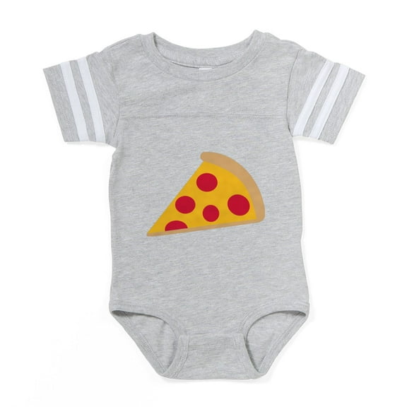 CafePress - Pizza_Simple - Cute Infant Baby Football Bodysuit