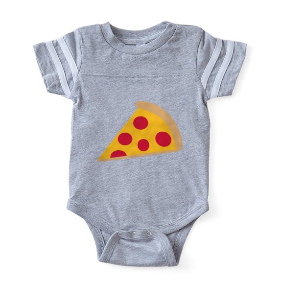 CafePress - Pizza_Simple - Cute Infant Baby Football Bodysuit