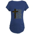 thumbnail image 1 of CafePress - Plan Of God Jeremiah 29:11 Maternity Dark T Shirt - Maternity Dark T-Shirt, 1 of 3