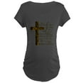thumbnail image 1 of CafePress - Plan Of God Jeremiah 29:11 Maternity T Shirt - Maternity Dark T-Shirt, 1 of 3