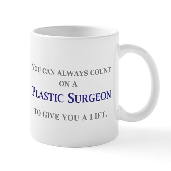 CafePress - Plastic Surgeon Mug - 11 oz Ceramic Mug - Novelty Coffee Tea Cup