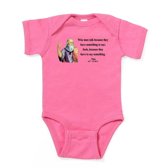 CafePress - Plato 9 - Cute Infant Bodysuit Baby Romper - Size Newborn - 24 Months