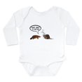 thumbnail image 1 of CafePress - Platypus Awkward Encounter Body Suit - Long Sleeve Cotton Baby Bodysuit, 1 of 4
