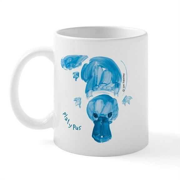 CafePress - Platypus Mug - 11 oz Ceramic Mug - Novelty Coffee Tea Cup