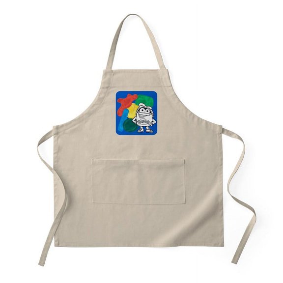 CafePress - Play Doh Can Splatter - Kitchen Apron with Pockets, Grilling Apron, Baking Apron